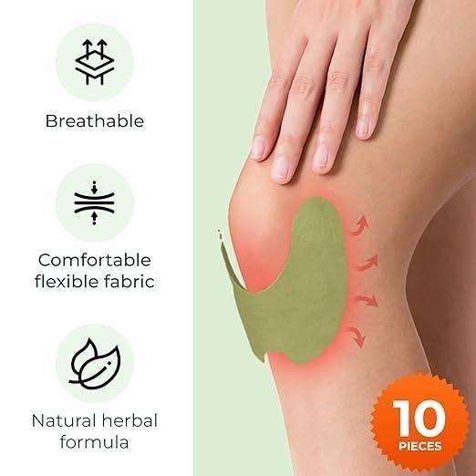 Natural Herbal Knee Pain Relief Patches