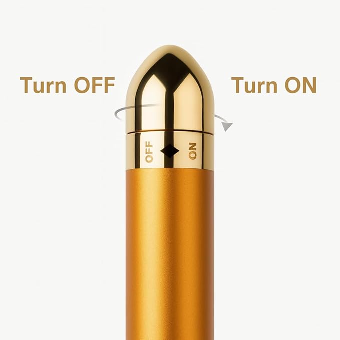 Gold Energy Beauty Bar – Electric Facial Massage Roller