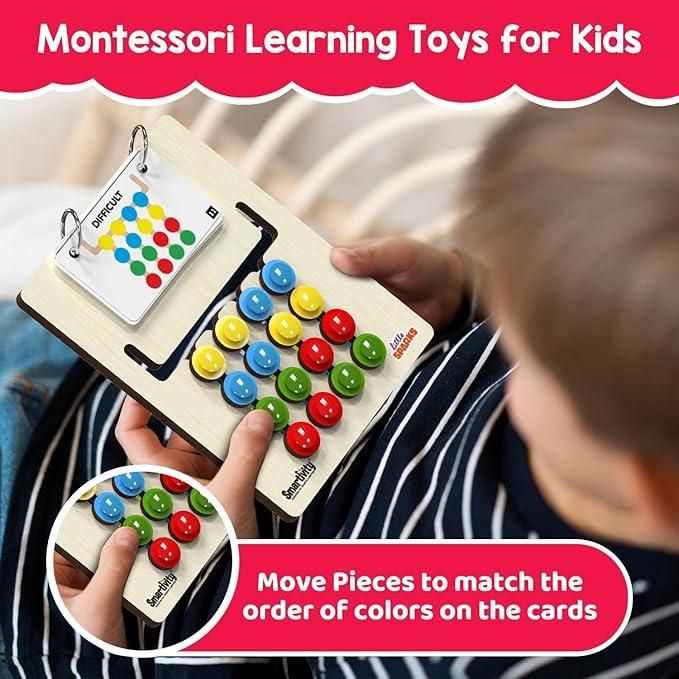Colour Coder-Kids Montessori Slide Puzzle Game Color