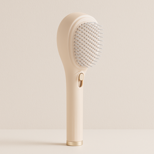 Scalp Massage Comb with Retractable Bristle