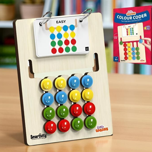 Colour Coder-Kids Montessori Slide Puzzle Game Color